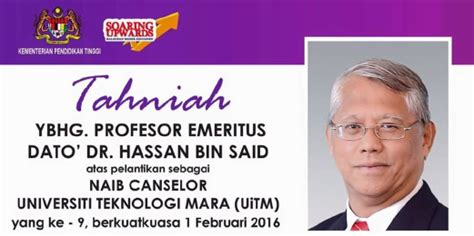 To establish uitm as a globally renowned university of science, technology, humanities and entrepreneurship. Hassan appointed new UiTM vice-chancellor | New Straits ...
