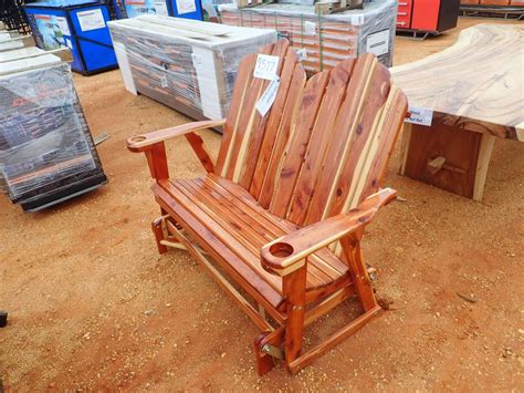 These bueatiful rockers come in several different styles, including a double rocker so your special someone can sit right next to you. RED CEDAR GLIDER DOUBLE ROCKER Miscellaneous - J.M. Wood ...