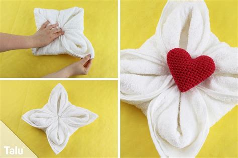 Vorlage orimoto als blume : Einfach genial: Handtücher falten wie im Hotel (mit Bildern) | Handtuch falten, Handtücher ...