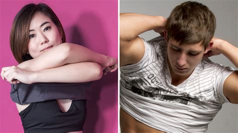 Examples of girls taking off their clothes. Here's why men and women take their shirts off differently