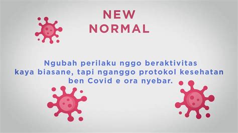 Pak jumat yang _ itu masih kuat mengusahakan kebun kelapanya. Apa itu New Normal? (Dinarasikan dalam Bahasa Ngapak ...