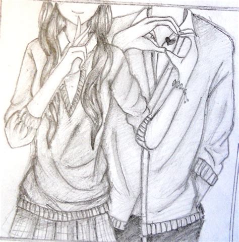 Doing anime drawings isn't easy, and you are probably wondering how to draw anime. Pencil Drawings Of Couples In Love Easy | Girls DP