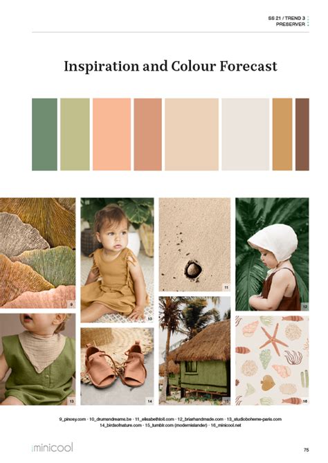 The most actual trends of kids clothes 2021. Minicool Baby - Original Graphic Design for Babies S/S 2021