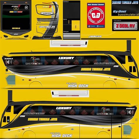 Estimated number of the downloads is more than 10. Livery Bussid Shd Full Stiker Kaca : Kumpulan Stiker ...