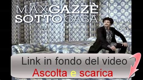 Sotto casa è un singolo del cantautore italiano max gazzè, il primo estratto dall' album omonimo pubblicato il 13 febbraio 2013. sotto casa max gazzè 2013 - YouTube