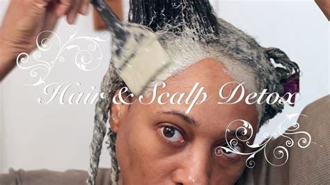 It is extremely important to keep all chemicals off your hair while in the midst of a hair detoxification process. How To Clarify & Detox Natural Hair & Scalp - YouTube