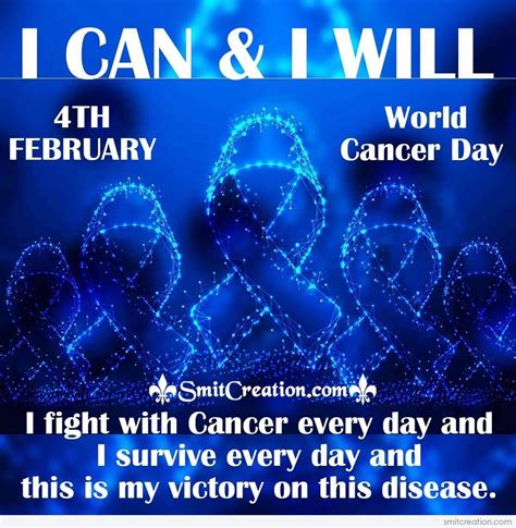 Последние твиты от world cancer day (@worldcancerday). World Cancer Day 2020 Theme Slogan - SmitCreation.com