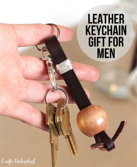 Check spelling or type a new query. DIY Gift For Men: Leather Keychain - Crafts Unleashed