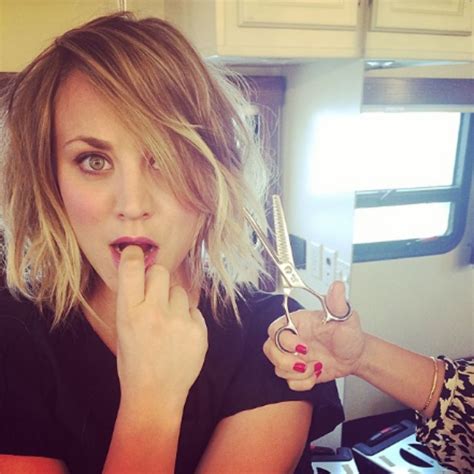 Kaley cuoco natural hair color. Big Hair News: Kaley Cuoco's Chop, Kesha's Old/New Color ...