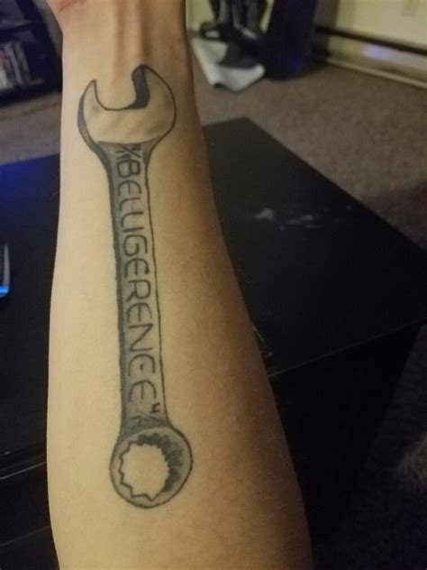 Wrench returns in watch dogs: #wrench #tattoo #tool #tools | Baby tattoos, I tattoo, Tattoos