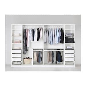 Click assembly & other documents to open tab. PAX Wardrobe - white 118 1/8x22 7/8x79 1/4 " | Pax ...