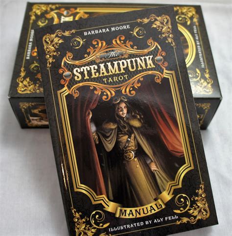 The outer packaging is sumptuous this deck remains true and very close to the rider waite tradition, if you're familiar with. The Steampunk Tarot