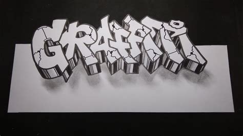 Cara menggambar 3d di kertas. Tutorial cara membuat graffiti 3d di kertas - YouTube