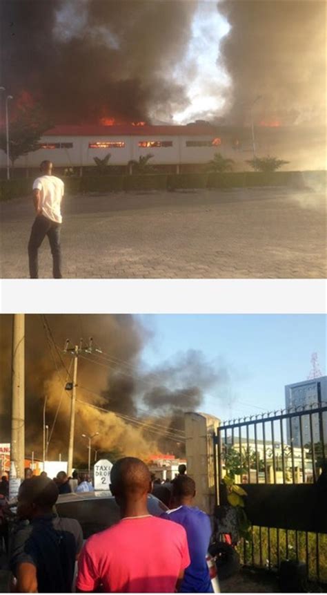 Ebeano supermarket located in lagos, nigeria. Prince Ebeano Supermarket In Lekki On Fire - Properties ...