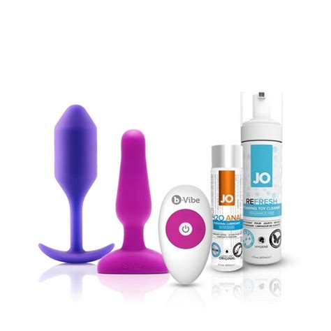 Gina vibe sexual adventures # 2. B-Vibe + Beginner Buttstuff Bundle