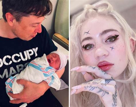 The couple took to social media on saturday (feb. Dlisted | Grimes Says Her And Elon Musk's 5-Month-Old Baby ...