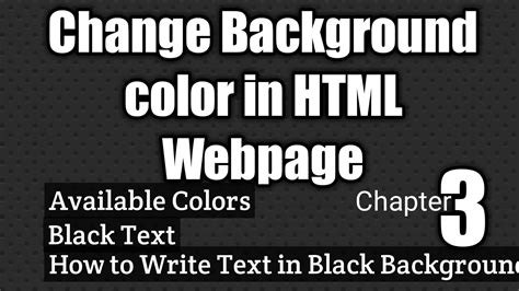 That should do the trick (it works fine for me). Creative Image of How To Change Web Page Background Color ...