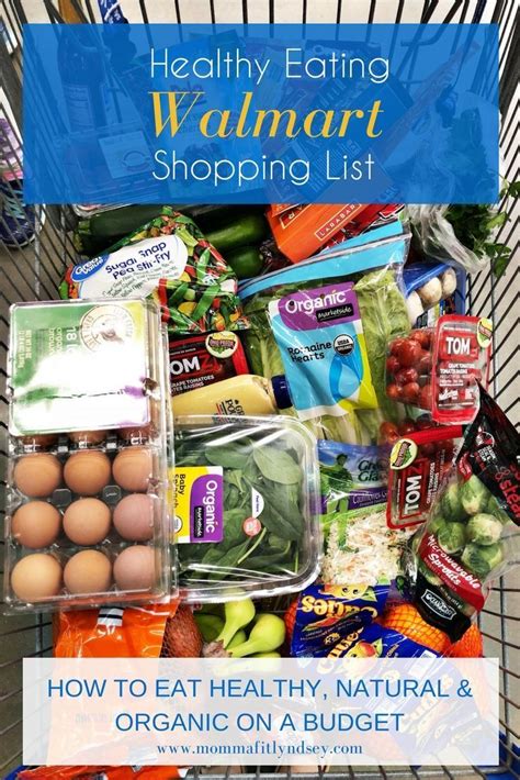 Healthy Walmart Shopping List for Organic and Clean Eating ...