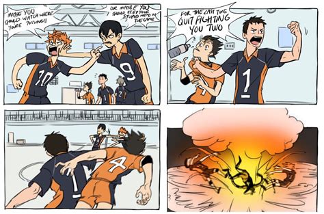 Adapted from the ever popular shounen jump manga, the story could be brought down to those two lines give us a pretty interesting look at how nishinoya views his role on the court, and. Pin on Haikyuu