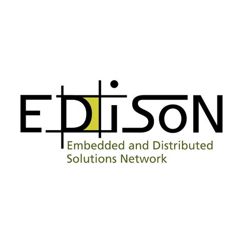 It is a very clean transparent background image and its resolution is 500x500 , please mark the image source when. EDiSoN Logo PNG Transparent & SVG Vector - Freebie Supply