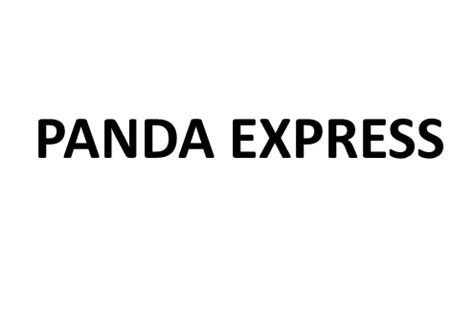 How to download panda express application. "PANDA EXPRESS" is accepted for registration as a whole ...