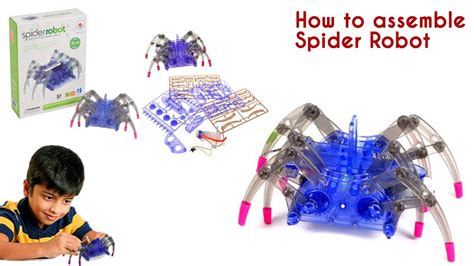 6 071 просмотр 6 тыс. REES52 - How to Make a Spider Robot DIY Electric Toy STEP ...