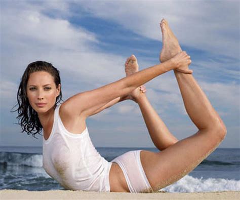 citation needed she is shown on the cloud several more times in the video. Christy Turlington is making wave within yoga, she said ...