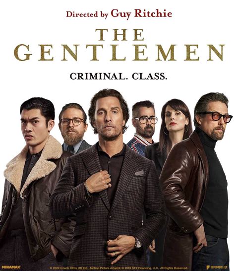 The gentlemen is a 2019 action thriller film written and directed by guy ritchie, from a story by ivan atkinson, marn davies, and ritchie. The Gentlemen (Úriemberek - 2019.) - Judge Bravo
