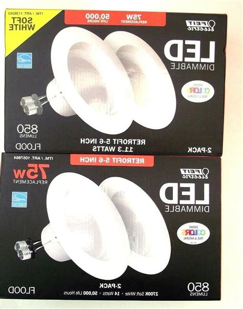 Retrofitting means the addition of new technology to older systems in order to improve efficiency. Feit Electric LED Retrofit Kit 2-pack 5-6inch 75w