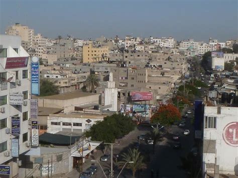 Travel guide resource for your visit to gaza city. An Overview of Gaza City Showing the Concrete Buildings ...