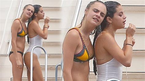 Only registered users can write comments. Selena Gomez & Cara Delevingne Showering Together In ...