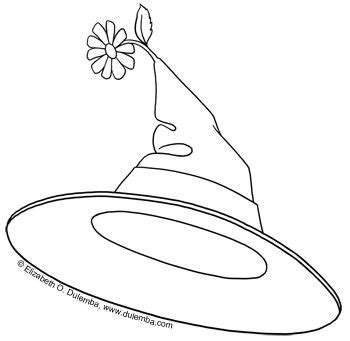 Download and print as many copies as you like, for your personal use or for the classroom. Coloring Page Tuesday - Witch Hat | Witch hat, Coloring ...