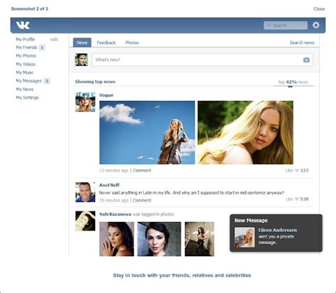 Review: VKontackte Social Network - Allan J Smithie