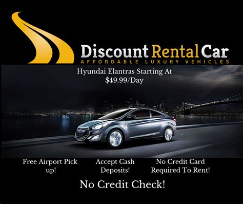 There are no credit checks ever. Discount Rental Car 2305 E Sahara ave Suite B Las Vegas NV ...