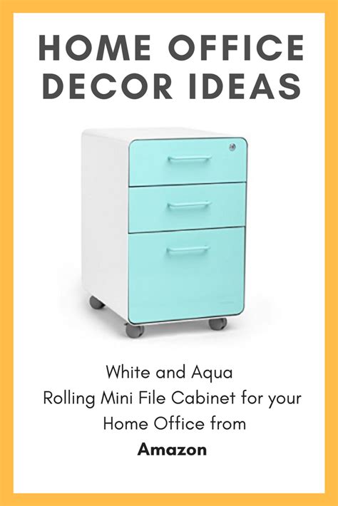 Maybe it's the dollhouse miniatures series that rhonda has been working on, or. I absolutely love this aqua and white mini filing cabinet ...