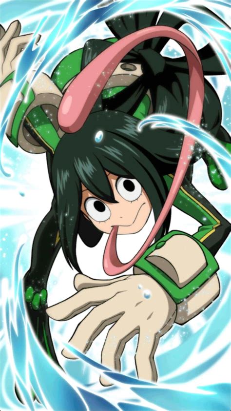 Who are the main characters in my hero academia? Tsuyu Asui/Froppy | My hero, Hero wallpaper, My hero ...