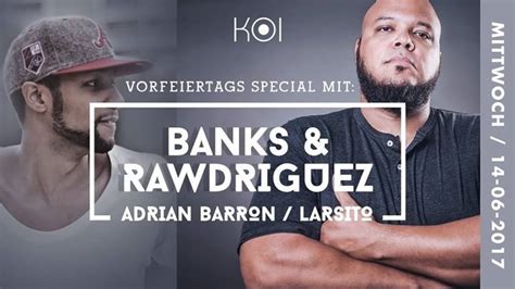 Listen to too lost in you (tragic johnson remix) by banks & rawdriguez feat. Party - Vorfeiertagsspecial mit Banks & Rawdriguez - KOI ...