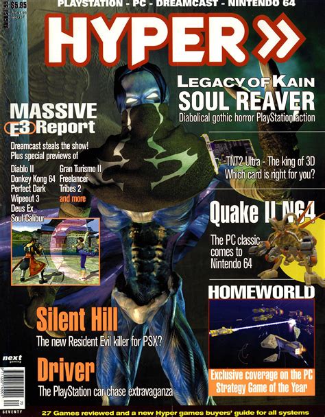 Total solar eclipse on wednesday, 11 august 1999: Hyper 070 (August 1999) - Hyper - Retromags Community