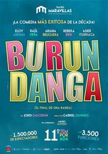 This comedy by spanish playwright jordi galcerán, follows poor, pregnant, barcelonan berta, who wants to know if her boyfriend manel really loves her. Regresa al Teatro Maravillas 'Burundanga. El final de una ...