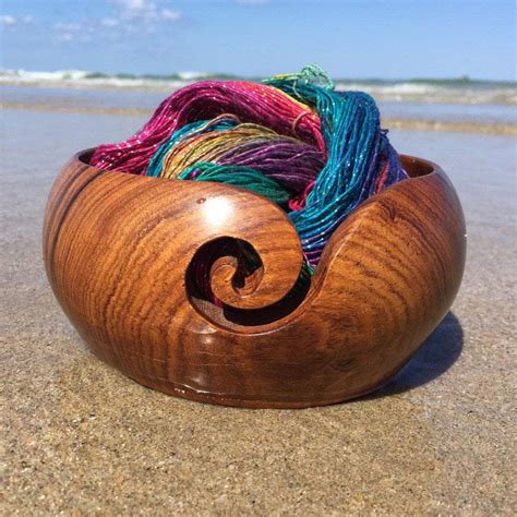 Avoid memes/pics without a strong knitting connection. Handmade Wooden Yarn Bowl - Darn Good Yarn