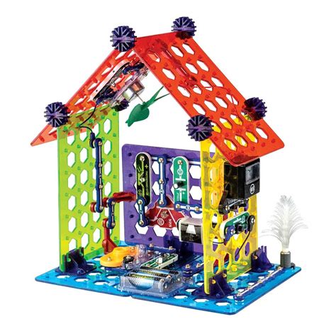 The concept behind this lie detector circuit is that, we assume when a person lie he kind of pumps up his anxiety level which makes him sweat and develop moisture on let's not jump into the circuit diagram straight away. Snap Circuits My Home - A2Z Science & Learning Toy Store