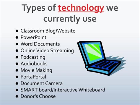 Please review the below information to guide you in the right direction. PPT - Technology in the ICT (CTT) Classroom PowerPoint ...