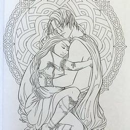 The necromancer kiss is an individual coloring page by raen art. Gothic - Dark Fantasy Coloring Book (Fantasy Art Coloring ...