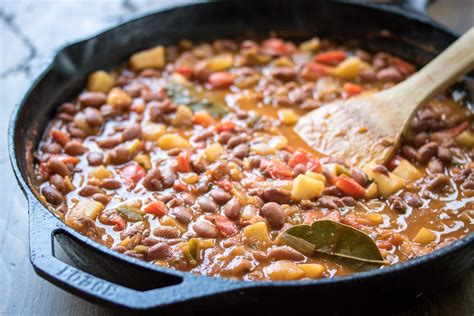 Because i learned it from my husband's grandmother, who grew up in puerto the fritters do not save well as leftovers, but the rice and beans are still yummy as leftovers the next day. Saucy Puerto Rican Beans and Potatoes - The Wanderlust Kitchen