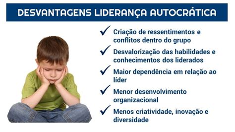 El liderazgo autocrático, también llamado liderazgo autoritario, es uno de los elementos presentes ahí es cuando puede diferenciarse un liderazgo autocrático, de uno empresarial, porque aquel líder. Liderança Autocrática: o que é e quais as vantagens e ...