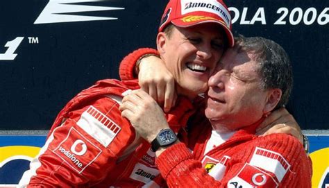 Michael schumacher's former ferrari team principal jean todt has revealed he makes constant visits to see his old friend, whose condition remains a mystery after a horror skiing accident in 2013. Verontrustende berichten over Michael Schumacher: "Ik kan ...