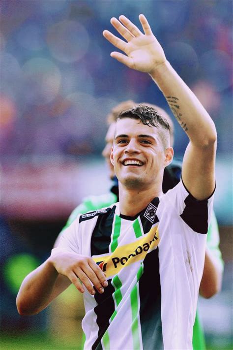 Granit xhaka (born 27 september 1992 in gjilan, kosovo) is a swiss footballer of albanian descent who plays as a midfielder for borussia. Granit Xhaka hairstyle and haircuts pictures