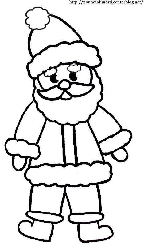 Voici un petit dessin animé réalisé par les studios pixar où le père noël qui a une énorme faim tente désespérément d'atteindre les cookies posés sur la table du. Coloriage Père Noël dessiné par nounoudunord.