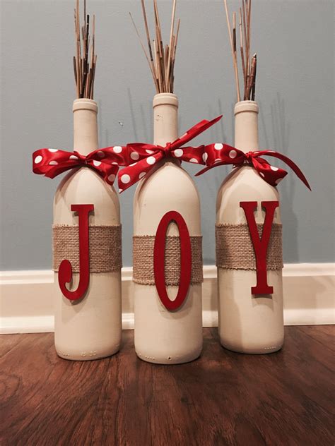 We think wine flavour savers are so amazing we want you all to have one! Joy Wine Bottle Joy Home Decor Christmas Decor Holiday