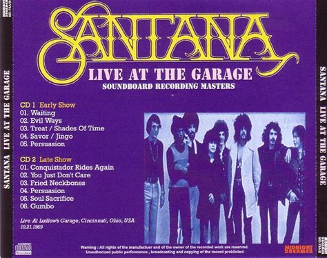 See more of live at the ludlow garage on facebook. Santana / Live At The Garage / 2CDR - GiGinJapan
